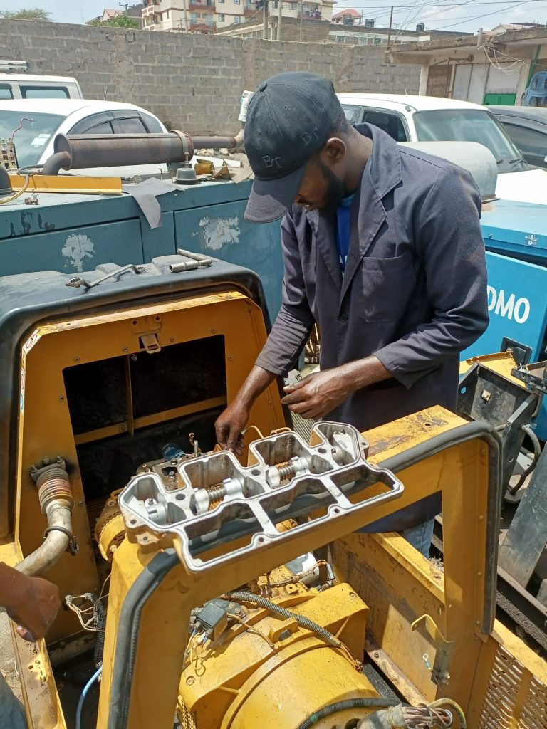 Generator Repair Training in Uganda